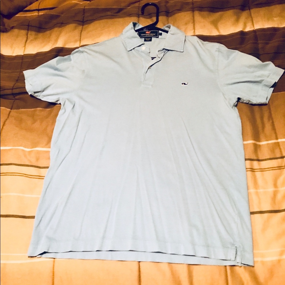 Vineyard Vines Light Blue Polo